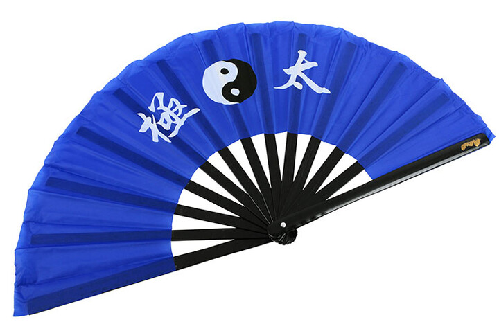 Leque Tai Chi (Tai Ji Shan) Bambu, Yin-Yang