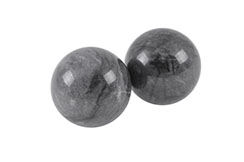 Gi Qong balls - Black Granite
