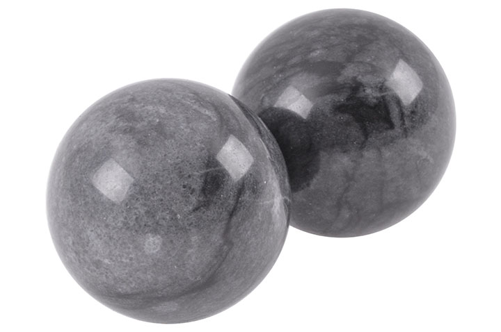 Par de bolas de Qi Gong - Granito negro