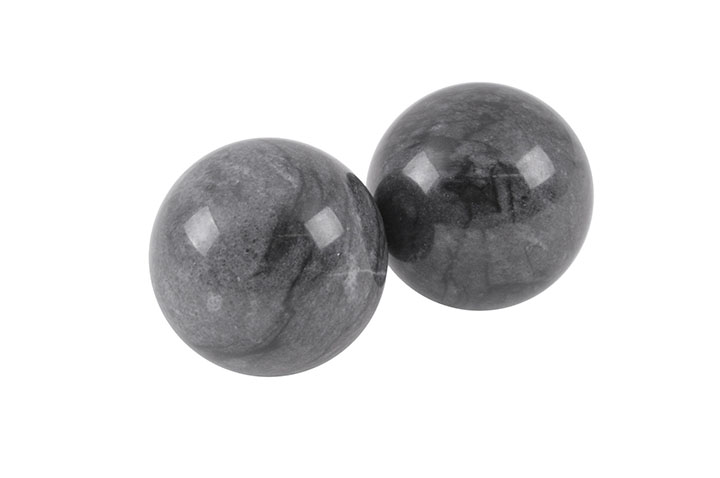 Par de bolas de Qi Gong - Granito negro