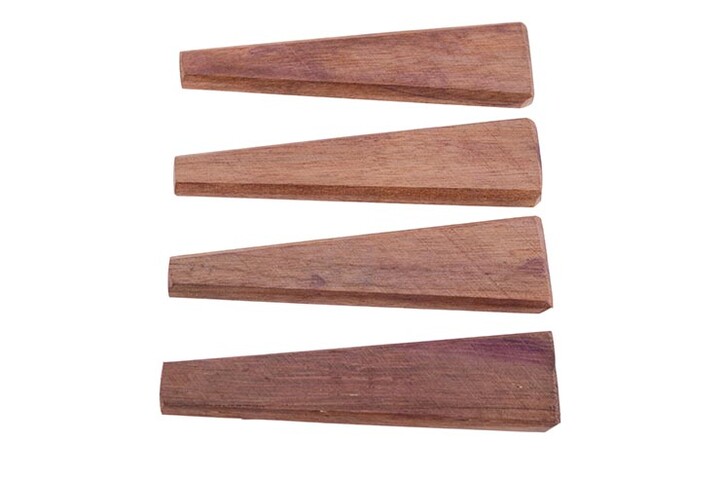 Juego de 4 tacos para la fijación de brazos y piernas de maniquí de madera