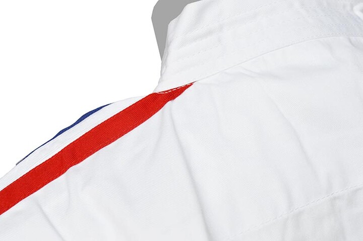 Kimono Karaté Contato, Fitas tricolores