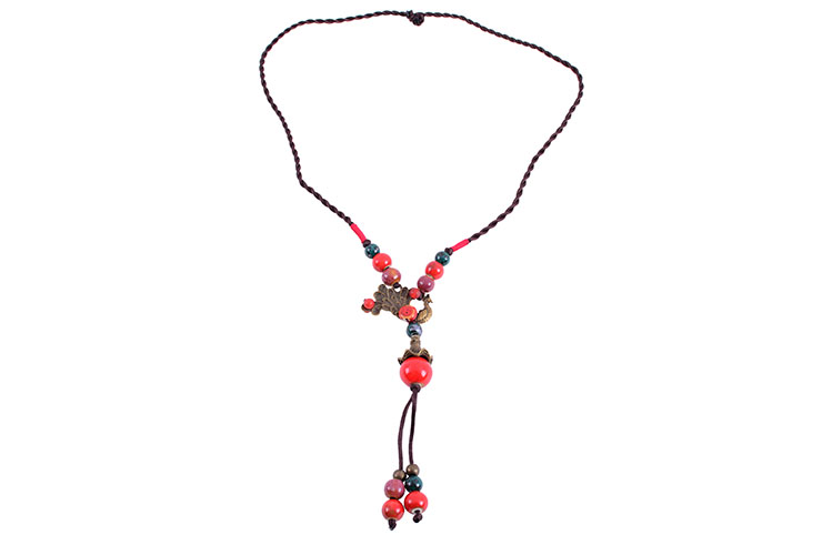 Chinise Necklace, Hand braided - Phoenix