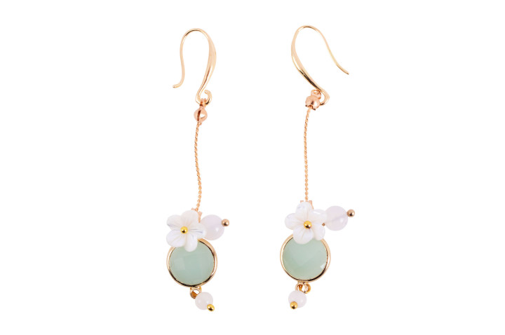 Earrings, Turquoise