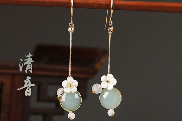 Earrings, Turquoise