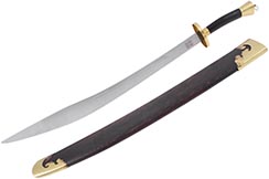 Sabre Traditionnel Inox - Rigide, Haut de Gamme
