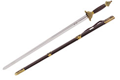 Tai Ji, Tai Chi «Fu Lu» Straightsword, Diamond Cross Section, Semi Flexible