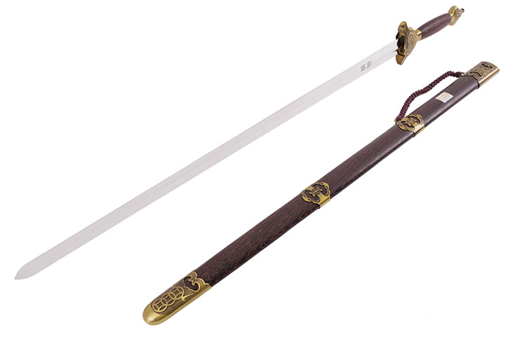 Tai Ji, Tai Chi «Fu Lu» Straightsword, Diamond Cross Section, Semi Flexible