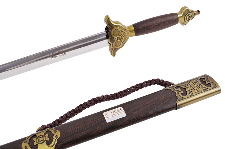 Tai Ji, Tai Chi «Fu Lu» Straightsword, Diamond Cross Section, Semi Flexible