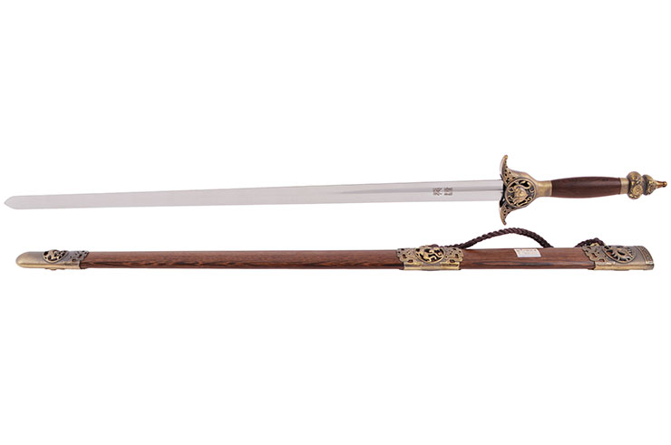 Tai Ji, Tai Chi «Zhen Zhai» Straightsword, Diamond Cross Section, Semi Flexible