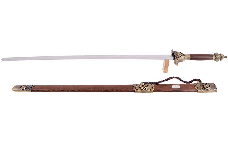 Tai Ji, Tai Chi «Zhen Zhai» Straightsword, Diamond Cross Section, Semi Flexible