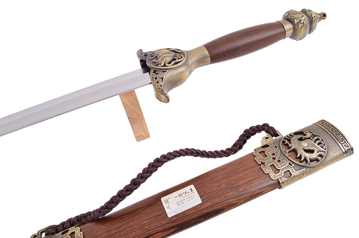 Tai Ji, Tai Chi «Zhen Zhai» Straightsword, Diamond Cross Section, Semi Flexible