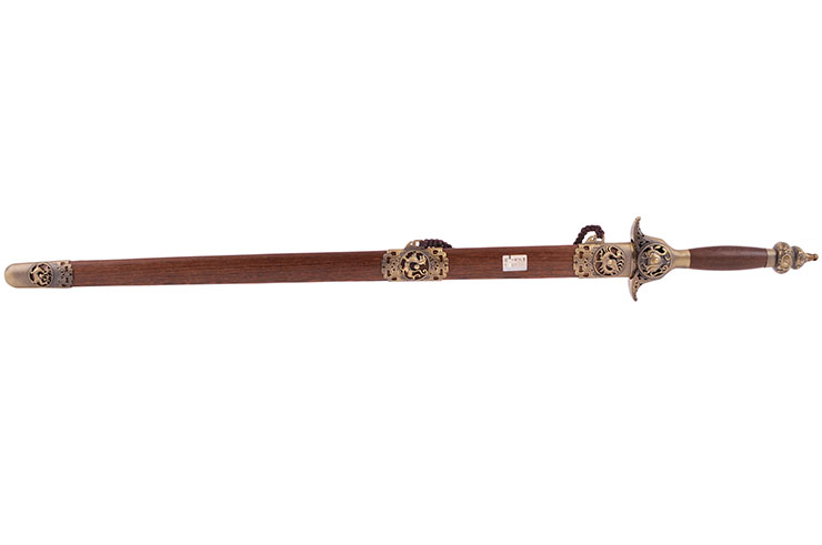 Tai Ji, Tai Chi «Zhen Zhai» Straightsword, Diamond Cross Section, Semi Flexible