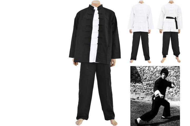 Vestido Bruce Lee Tradicional JingWuMen - Algodão Grosso