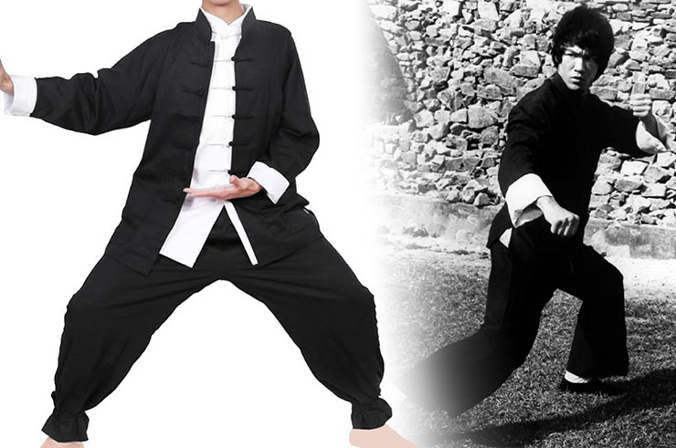 Vestido Bruce Lee Tradicional JingWuMen - Algodão Grosso