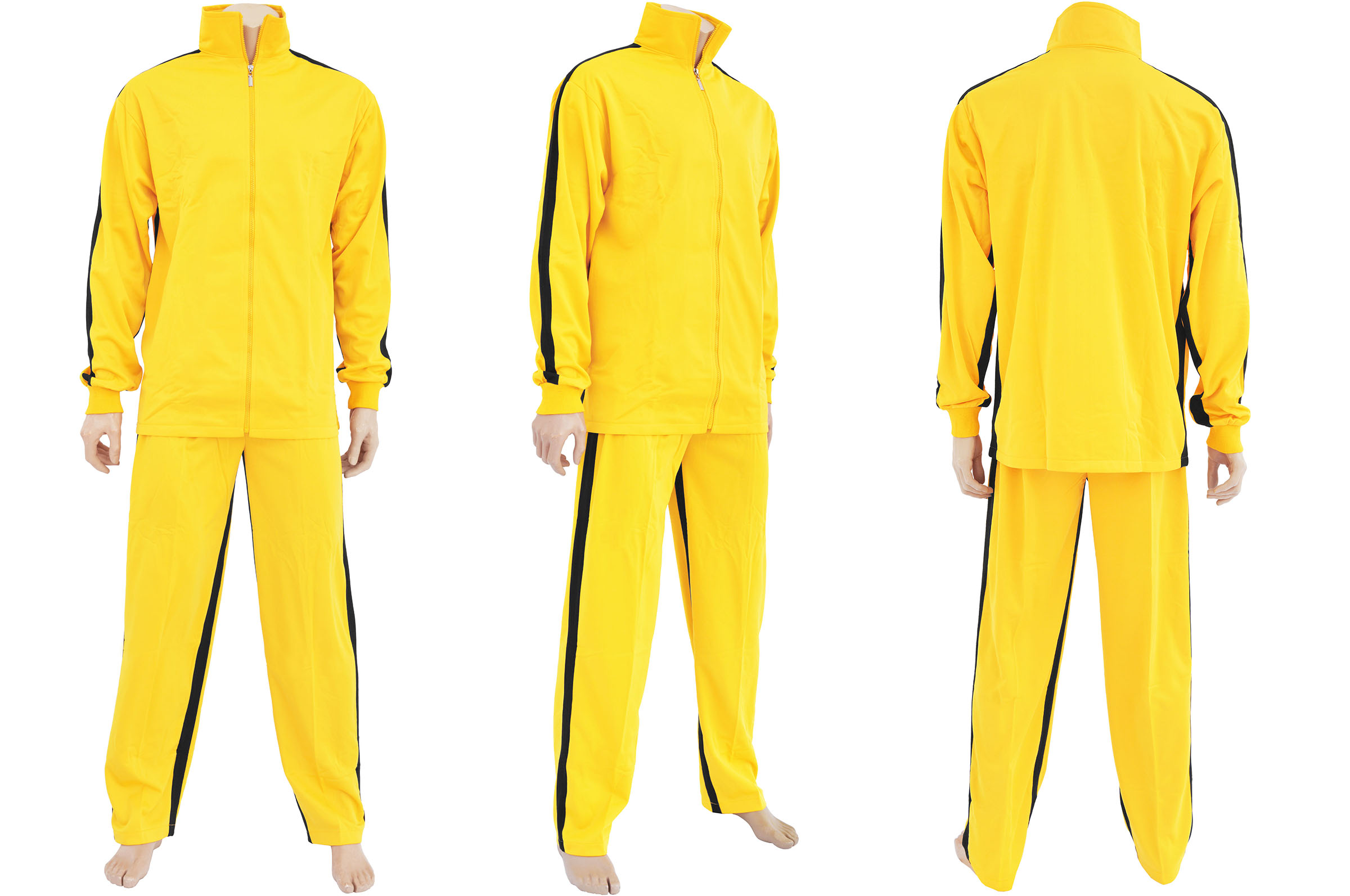 bruce lee yellow jumpsuit adidas