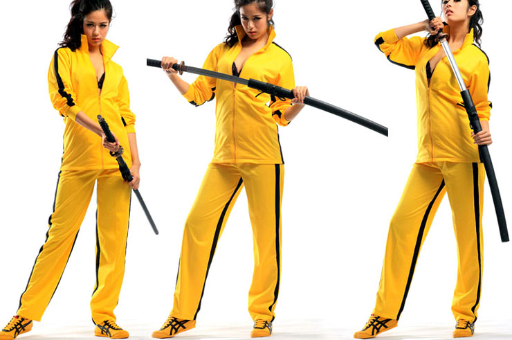 bruce lee yellow jumpsuit adidas