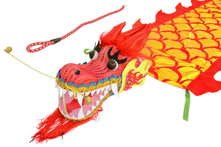 Dragon Volant - Rouge & Or