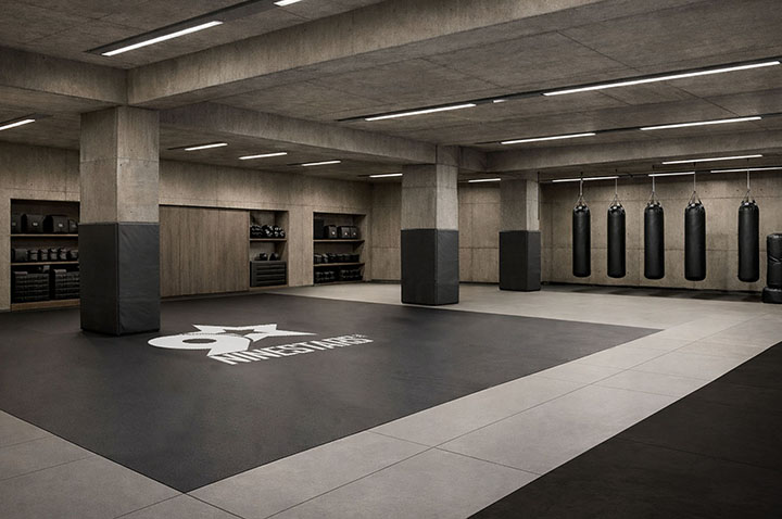 Fight Zone - Gimnasio completo personalizado, NineStars