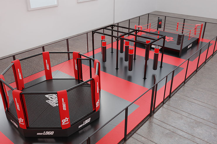 Fight Zone - Gimnasio completo personalizado, NineStars