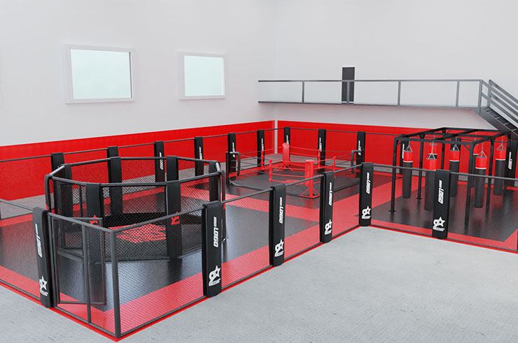 Conception de Salle NineStars® | L'élite du combat, sur mesure.