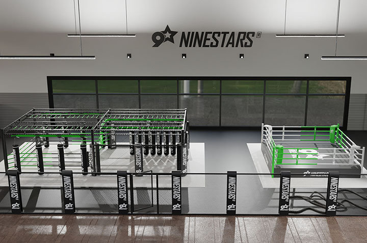Conception de Salle NineStars® | L'élite du combat, sur mesure.