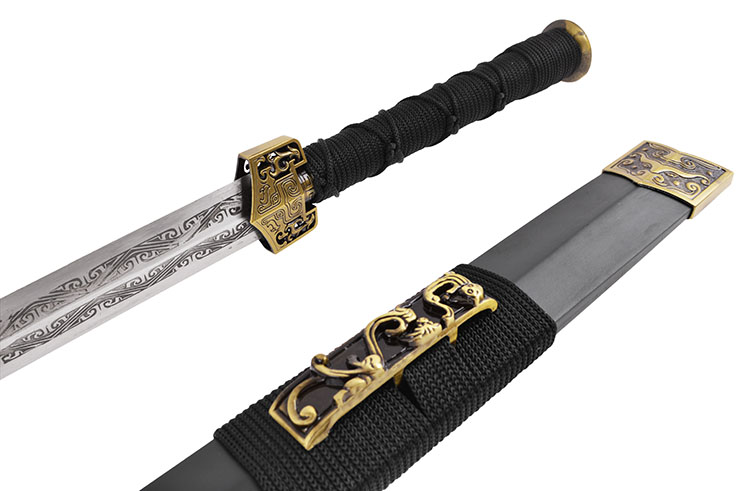 Han sword DingWen, Rigid