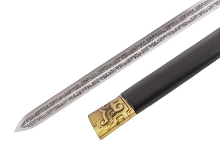 Han sword DingWen, Rigid