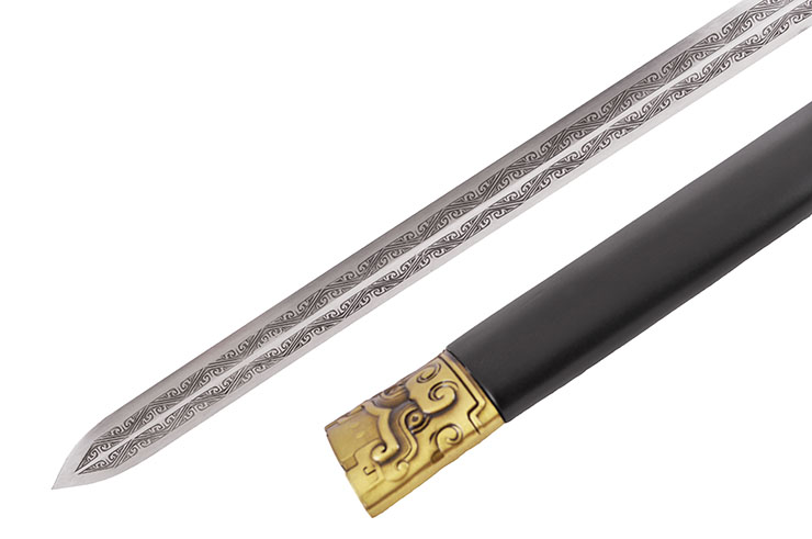 Han sword DingWen, Rigid