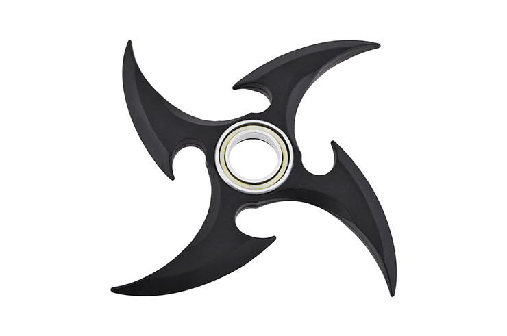 Étoile Ninja Shuriken noire - Wind Demon, avec roulement