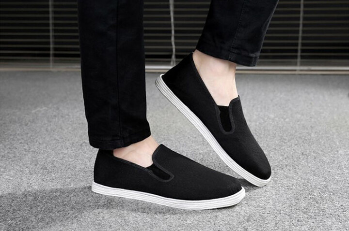 Chaussons Bruce Lee, Semelle Coton