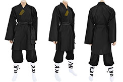 Shaolin Uniform, Black Cotton