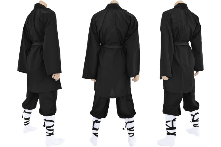 Traje de Shaolin, Algodón Negro