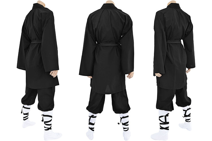 Shaolin Uniform, Black Cotton