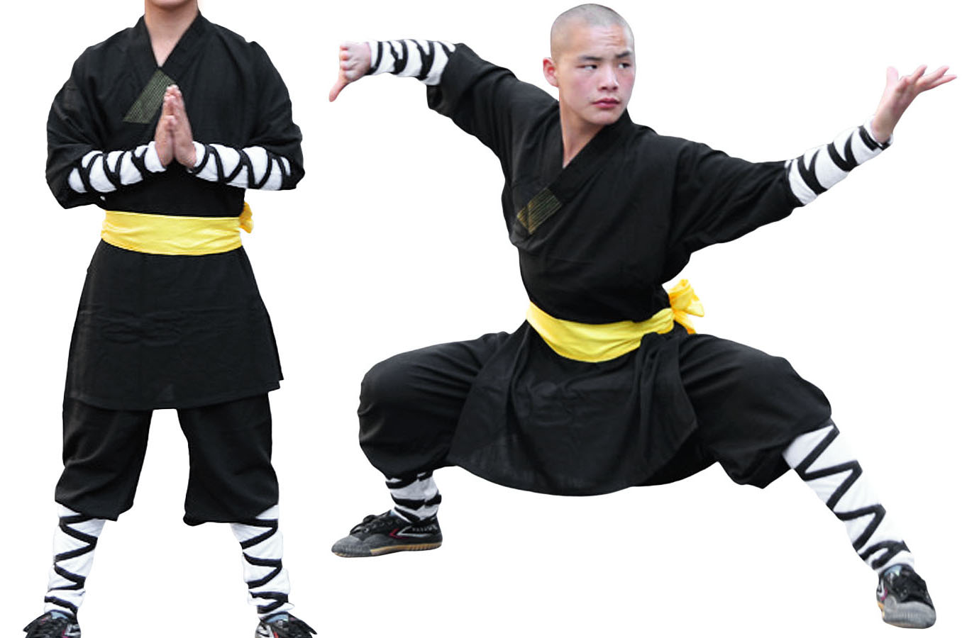 New Shaolin Monk Training Leg Wraps Ankle Guards for Kung Fu Uniform Suit  Socks