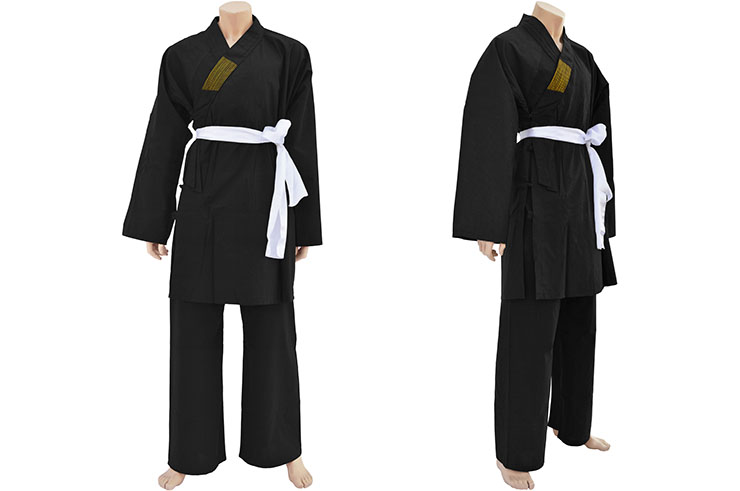 Shaolin Uniform, Black Cotton