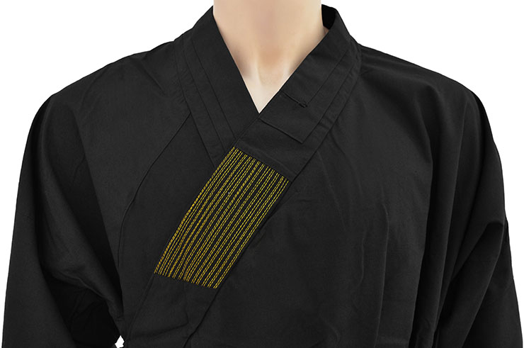 Shaolin Uniform, Black Cotton