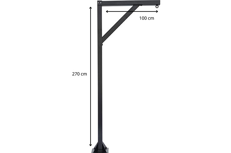 Puching bag stand, 270cm Professionnal model | NineStars®