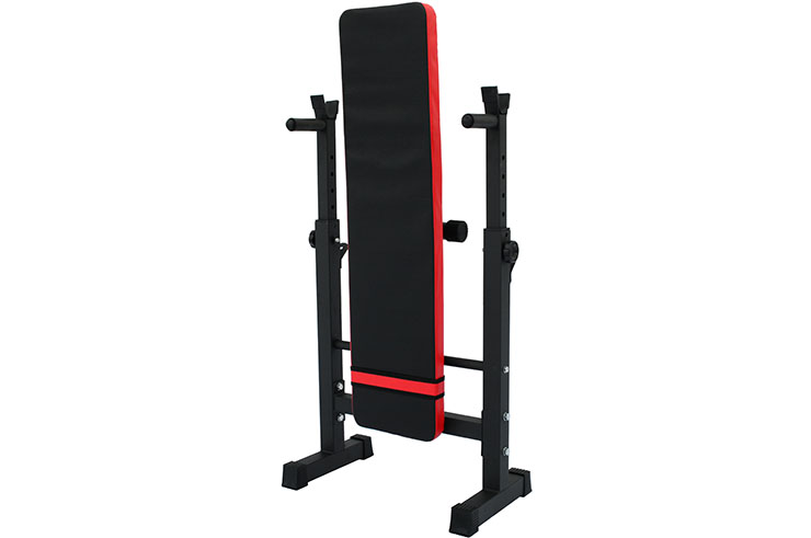 Weight & Press Bench, with Barbell weight Rack