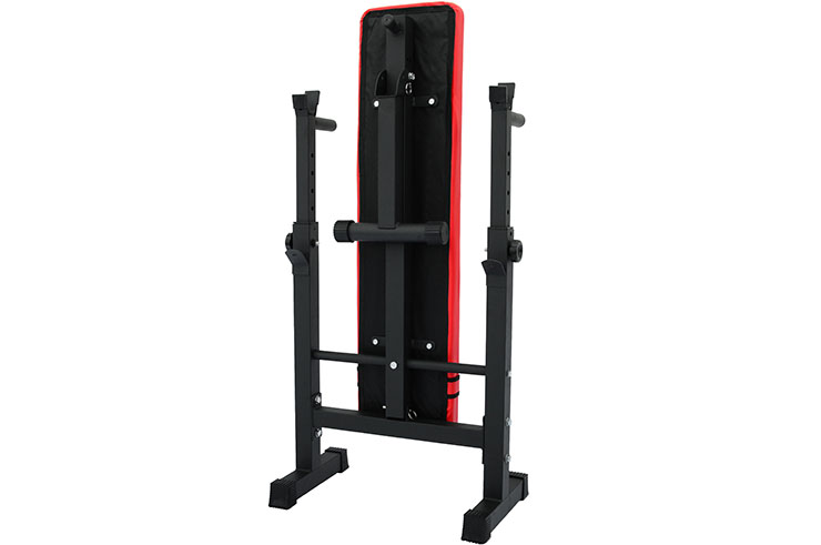 Weight & Press Bench, with Barbell weight Rack