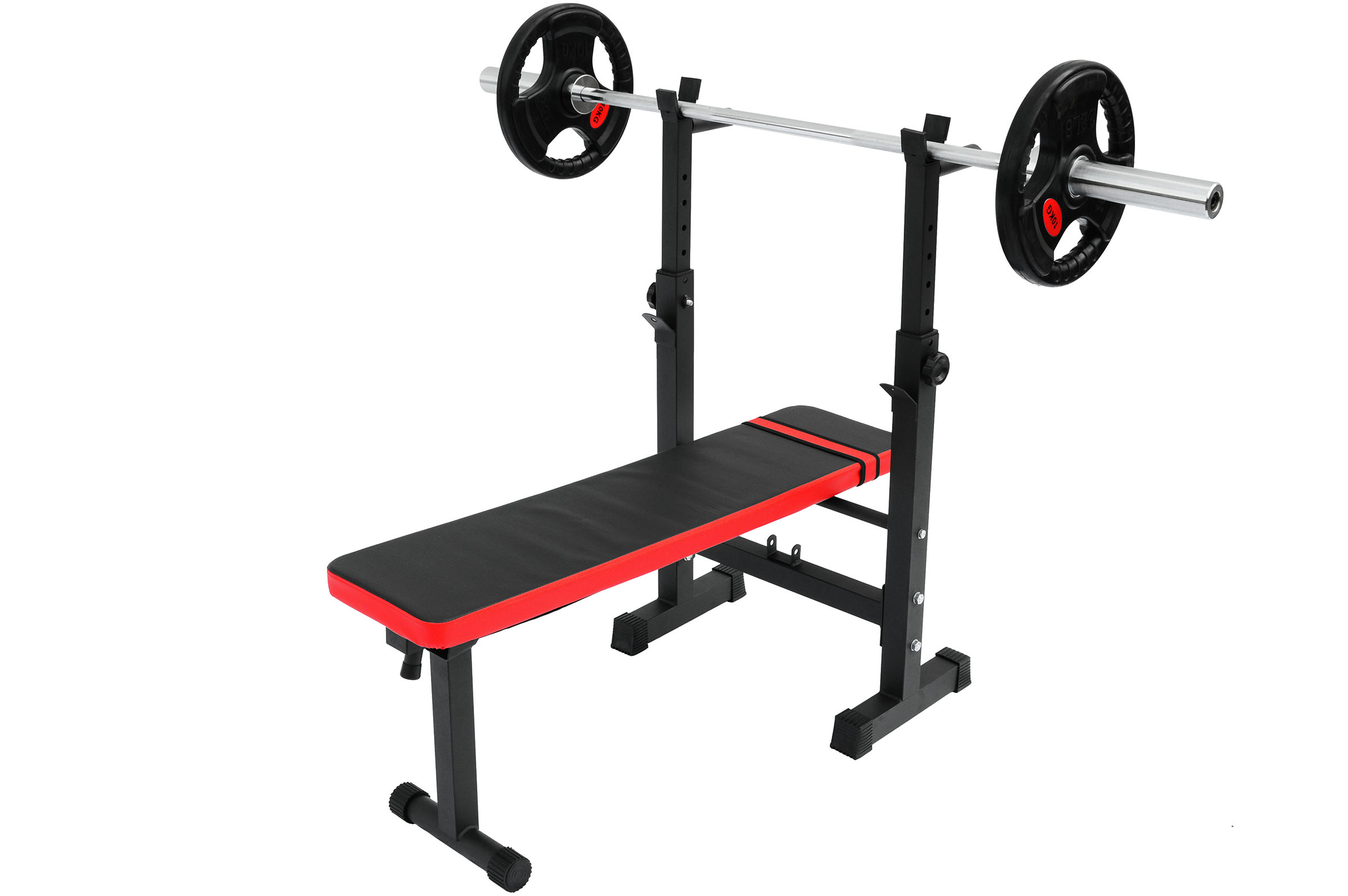 Banc de musculation avec inclinaison et assise réglable pour training  complet