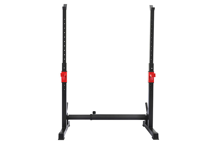 Soporte Ajustable para Barra de Musculación