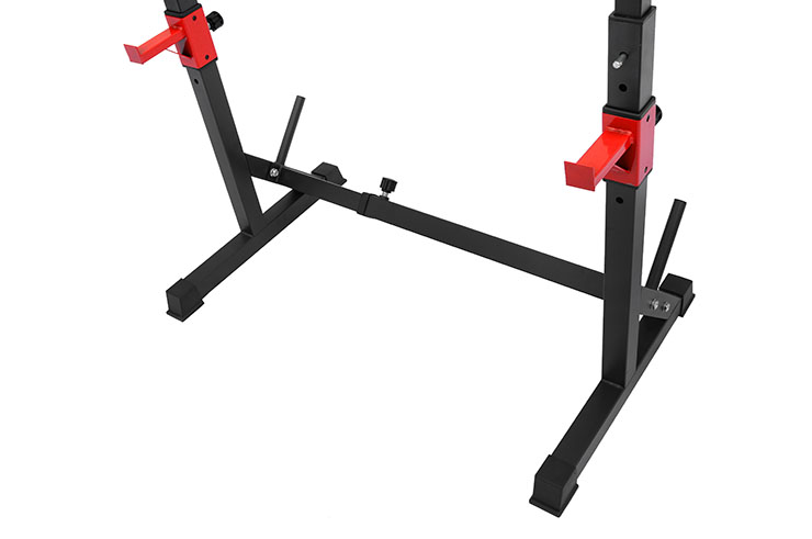 Soporte Ajustable para Barra de Musculación