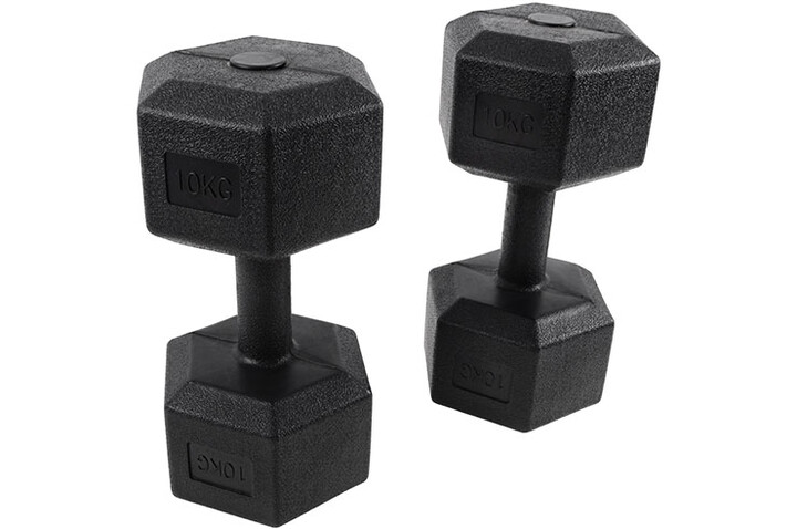Par halteres Hexagonal de 2,5 à 10 kg