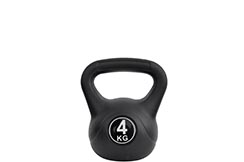 Kettlebell 4 KG, Coque Plastique