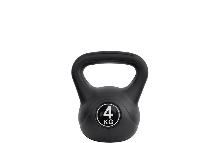 Kettlebell Acero 4 KG, Carcasa de plástico