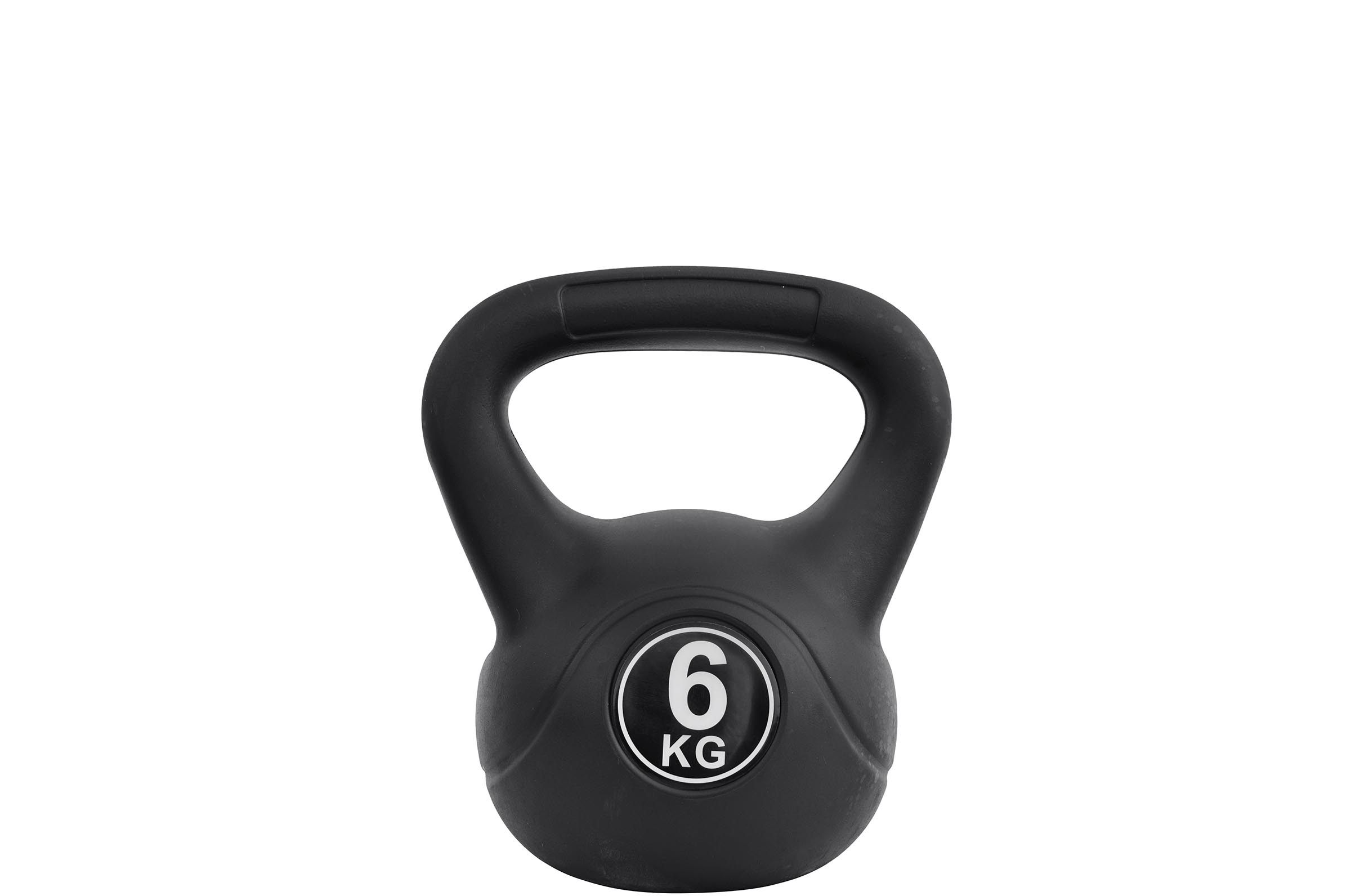 Kettlebell 6 KG, Plastic Shell 