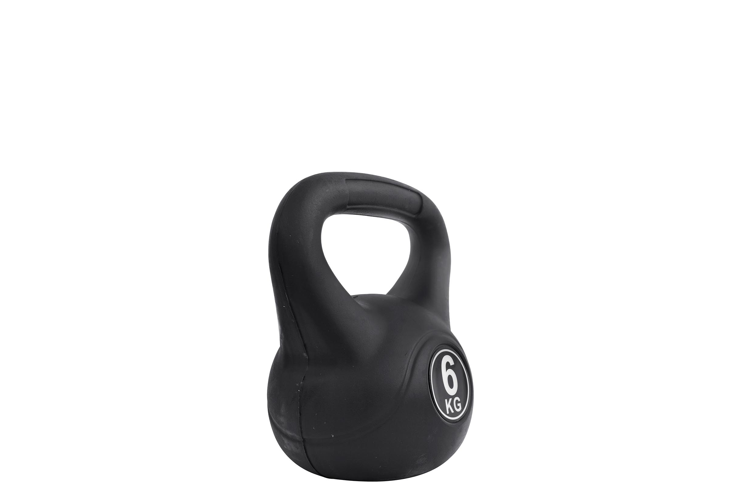 Kettlebell 6 KG, Plastic Shell 