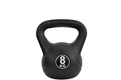 Kettlebell 8 KG, Coque Plastique