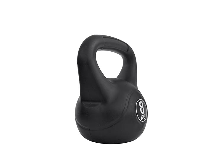 Kettlebell 8 KG, Coque Plastique